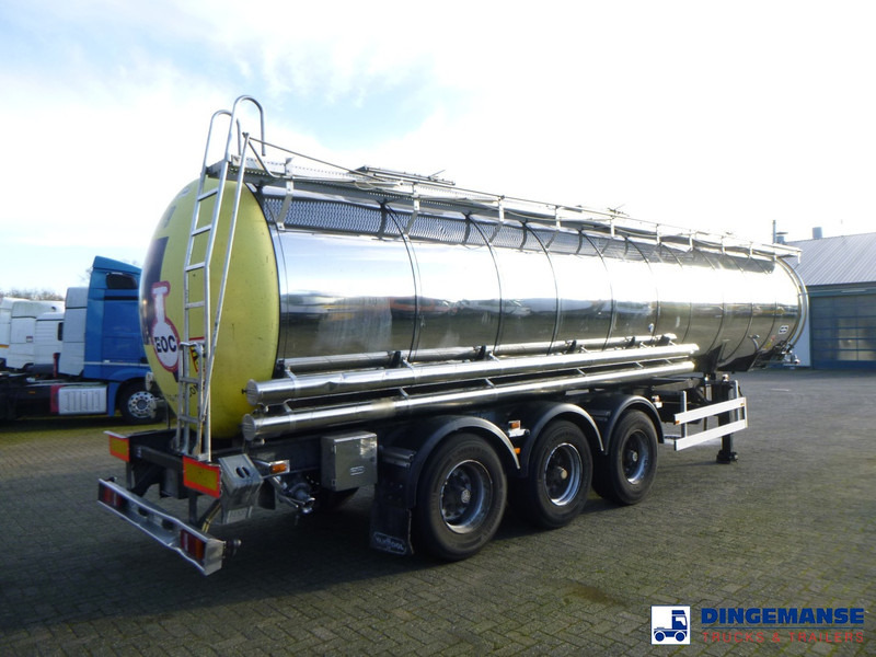 Van Hool Chemical tank inox 30 m3 / 3 comp - مقطورة صهريج: صور 4 Van Hool Chemical tank inox 30 m3 / 3 comp - مقطورة صهريج: صور 4