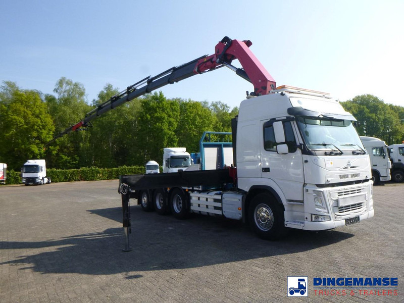 Volvo FM 500 8x4 + HMF 5020 K6 + Jib FJ1000 K5 - شاحنة كرين: صور 2 Volvo FM 500 8x4 + HMF 5020 K6 + Jib FJ1000 K5 - شاحنة كرين: صور 2