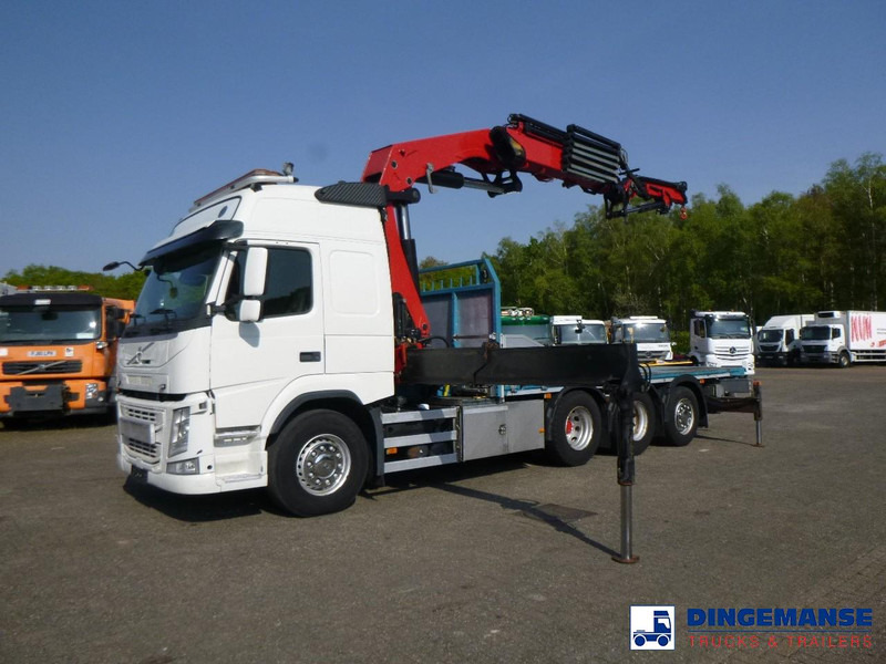 Volvo FM 500 8x4 + HMF 5020 K6 + Jib FJ1000 K5 - شاحنة كرين: صور 5 Volvo FM 500 8x4 + HMF 5020 K6 + Jib FJ1000 K5 - شاحنة كرين: صور 5