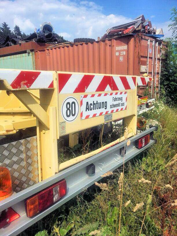 Goldhofer 3-Achs SPZ-DL3-38/80 Spezial 20,5meter + 3xLenk - عربة مسطحة منخفضة نصف مقطورة: صور 4 Goldhofer 3-Achs SPZ-DL3-38/80 Spezial 20,5meter + 3xLenk - عربة مسطحة منخفضة نصف مقطورة: صور 4