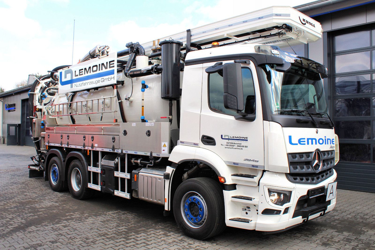 Mercedes-Benz AROCS 2546 6x2 Kroll 14m³ WRG Wasserrückgewinner - فراغ شاحنة: صور 2 Mercedes-Benz AROCS 2546 6x2 Kroll 14m³ WRG Wasserrückgewinner - فراغ شاحنة: صور 2