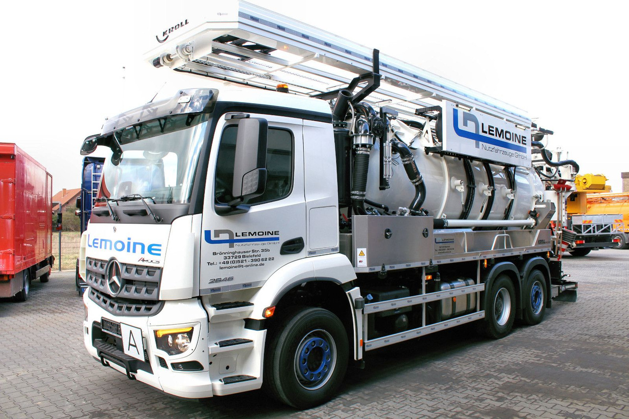 Mercedes-Benz AROCS 2546 6x2 Kroll 14m³ WRG Wasserrückgewinner - فراغ شاحنة: صور 3 Mercedes-Benz AROCS 2546 6x2 Kroll 14m³ WRG Wasserrückgewinner - فراغ شاحنة: صور 3