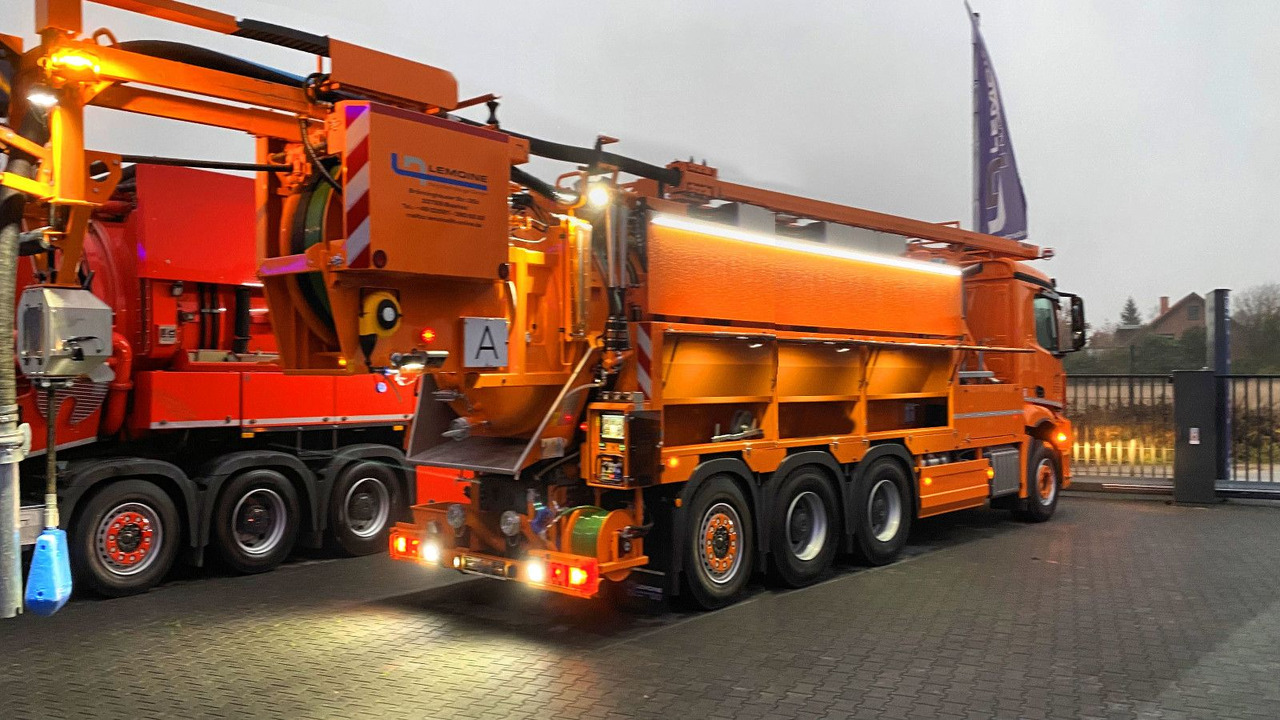 Mercedes-Benz Arocs 3551 8x4 Müller 16mCanalmaster F160EWA WRG - فراغ شاحنة: صور 2 Mercedes-Benz Arocs 3551 8x4 Müller 16mCanalmaster F160EWA WRG - فراغ شاحنة: صور 2