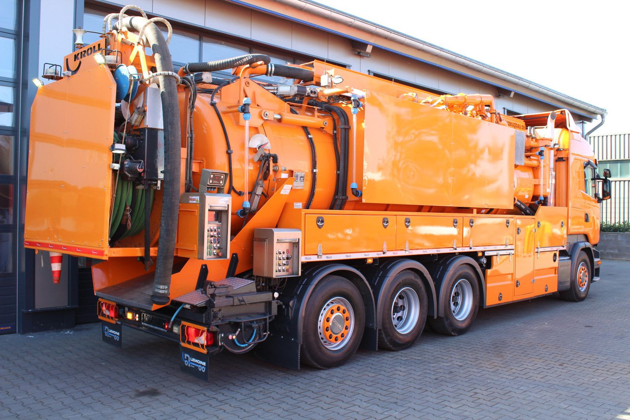 Scania R450 8x4 Kroll 19m³ Wasserrückgewinner Kombi-HD - فراغ شاحنة: صور 3 Scania R450 8x4 Kroll 19m³ Wasserrückgewinner Kombi-HD - فراغ شاحنة: صور 3