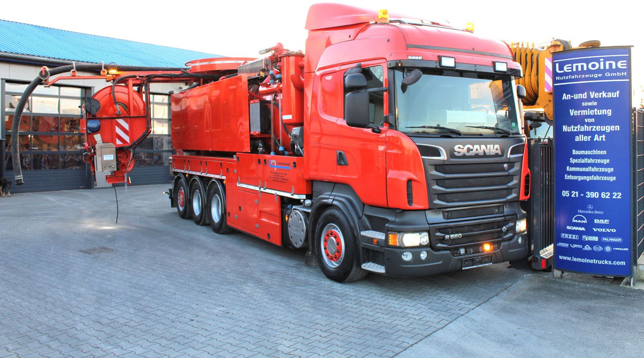 Scania R560 V8 8x4 Kroll 20m³ WRG 2x HD-Pumpe 620 Liter - فراغ شاحنة: صور 1 Scania R560 V8 8x4 Kroll 20m³ WRG 2x HD-Pumpe 620 Liter - فراغ شاحنة: صور 1