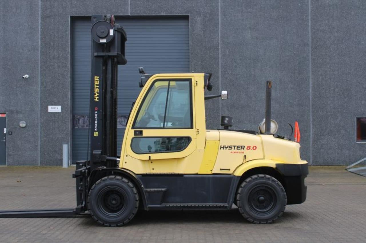 Hyster H8.0FT-9 - رافعة شوكية تعمل بالغاز: صور 1 Hyster H8.0FT-9 - رافعة شوكية تعمل بالغاز: صور 1
