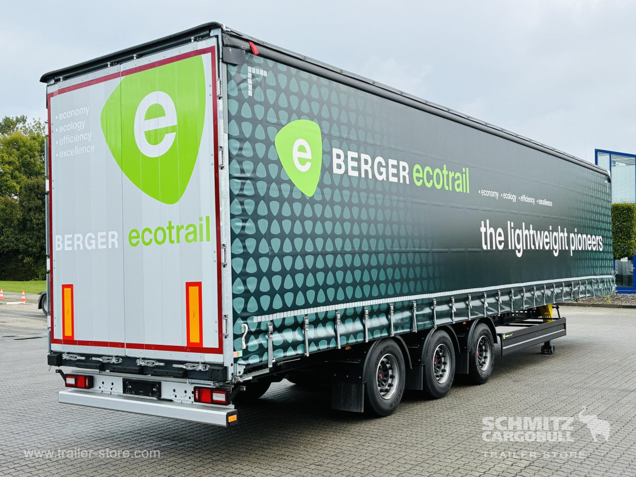 جديد الخيمة نصف مقطورة BERGER Auflieger Curtainsider Mega: صور 11