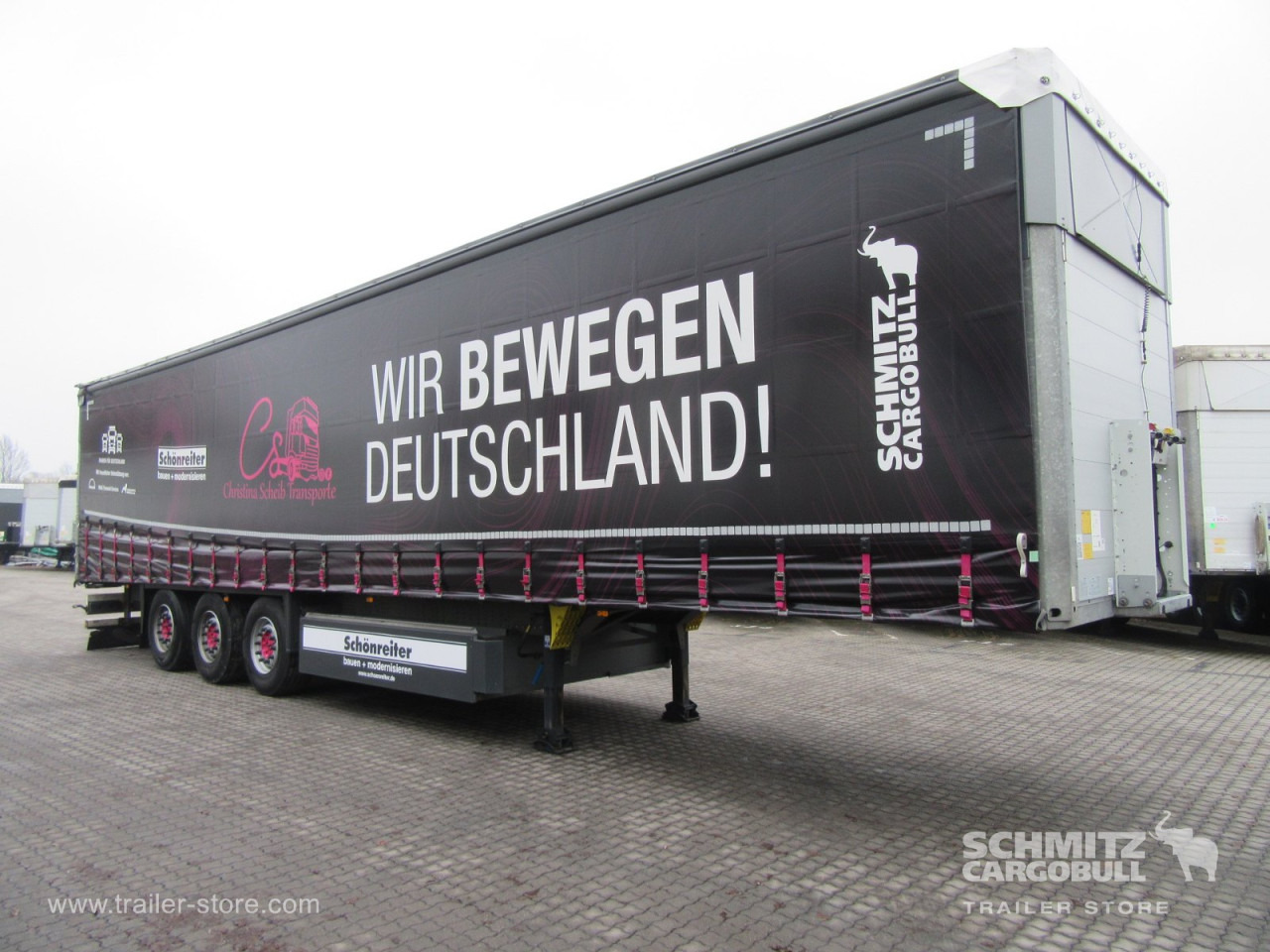 SCHMITZ Auflieger Curtainsider Standard - الخيمة نصف مقطورة: صور 1 SCHMITZ Auflieger Curtainsider Standard - الخيمة نصف مقطورة: صور 1