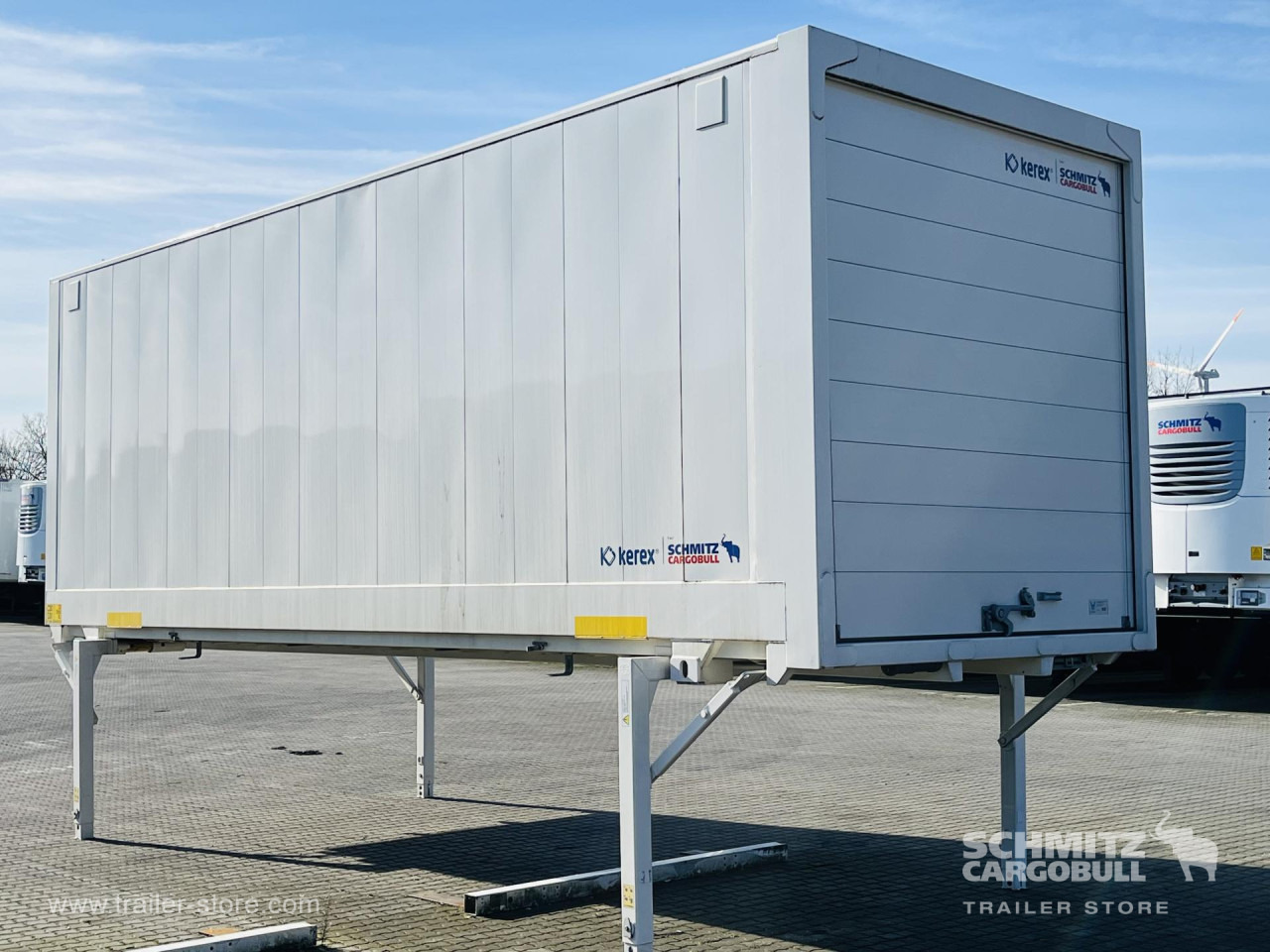 SCHMITZ Wechselaufbau Trockenfrachtkoffer 7.45 Roller - بصندوق مغلق مقطورة: صور 1 SCHMITZ Wechselaufbau Trockenfrachtkoffer 7.45 Roller - بصندوق مغلق مقطورة: صور 1