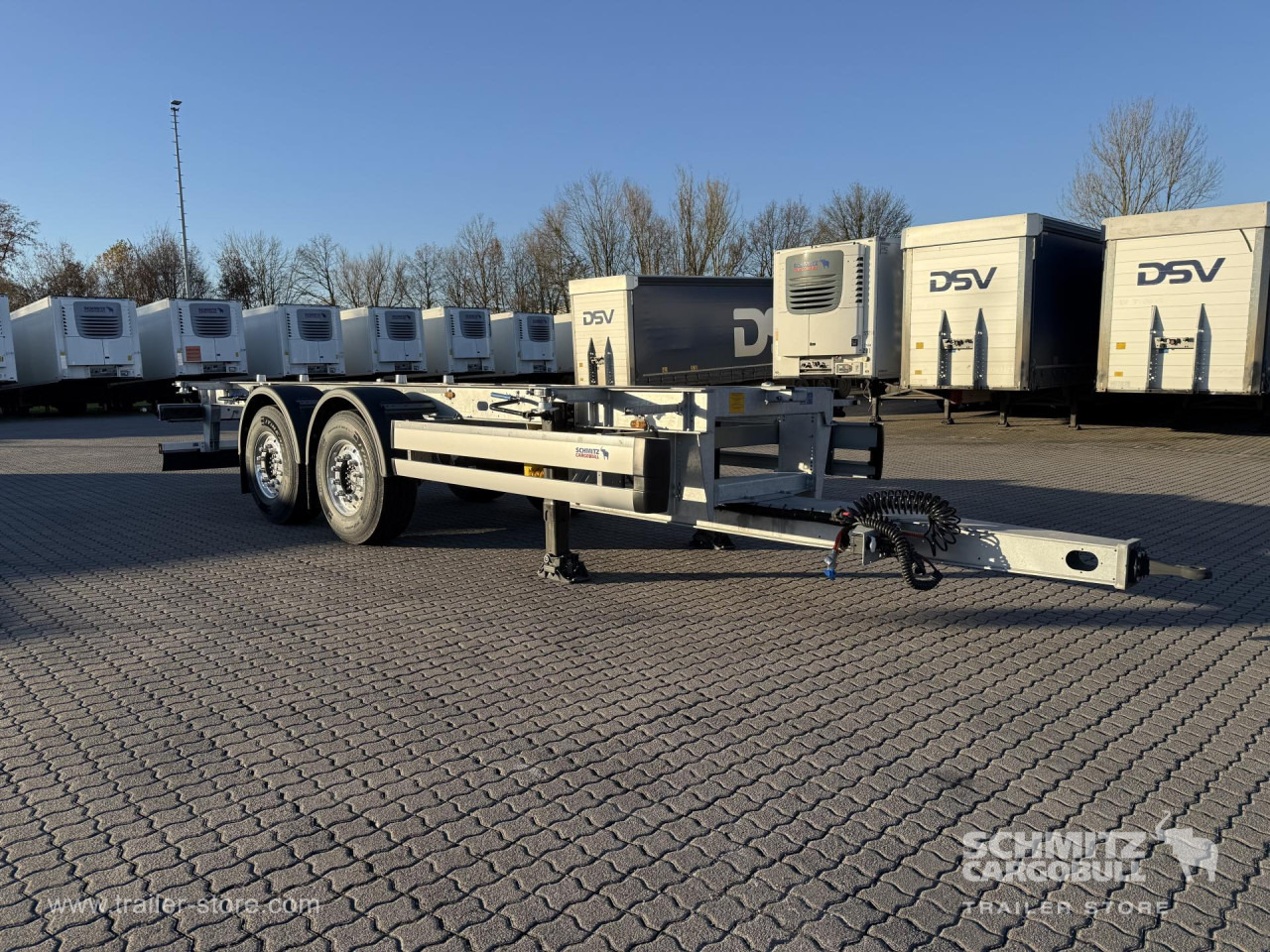 SCHMITZ Zentralachsanhänger Wechselfahrgestell Standard - شاحنات الحاويات / جسم علوي قابل للتغيير مقطورة: صور 5 SCHMITZ Zentralachsanhänger Wechselfahrgestell Standard - شاحنات الحاويات / جسم علوي قابل للتغيير مقطورة: صور 5