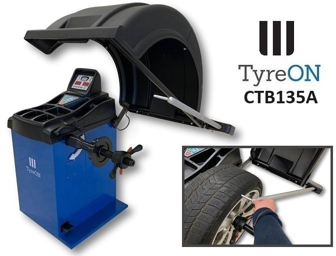 CTB135A wheel balancer - 5 ALU and 2 Steel programs - Auto input Distance + Diameter + Width - 230V - معدات الورش: صور 1 CTB135A wheel balancer - 5 ALU and 2 Steel programs - Auto input Distance + Diameter + Width - 230V - معدات الورش: صور 1