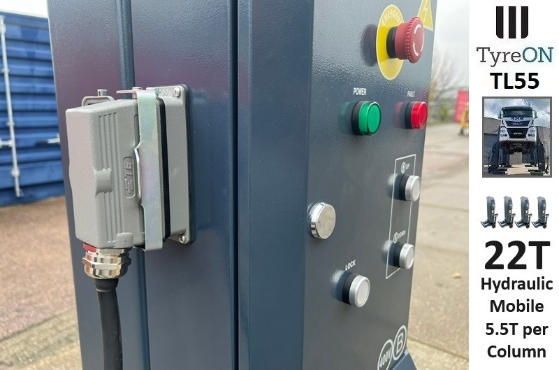 TL55-4 22T mobile truck lifts - wired - 400V - performance 3,0 kW per column - large display - liftig time <= 75 s - معدات الورش: صور 5 TL55-4 22T mobile truck lifts - wired - 400V - performance 3,0 kW per column - large display - liftig time <= 75 s - معدات الورش: صور 5