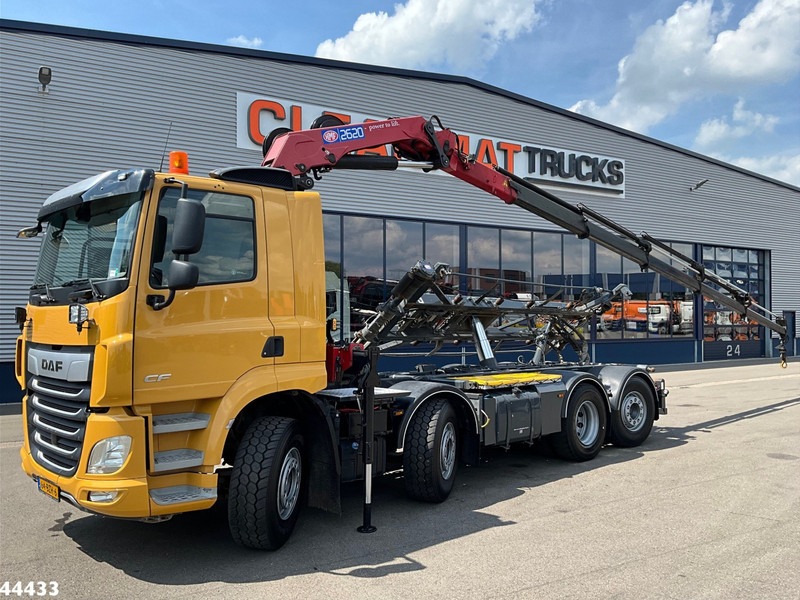 DAF DAF FAX CF 480 Euro 6 HMF 26 Tonmeter laadkraan - شاحنة - نظام الكابلات, شاحنة كرين: صور 2 DAF DAF FAX CF 480 Euro 6 HMF 26 Tonmeter laadkraan - شاحنة - نظام الكابلات, شاحنة كرين: صور 2
