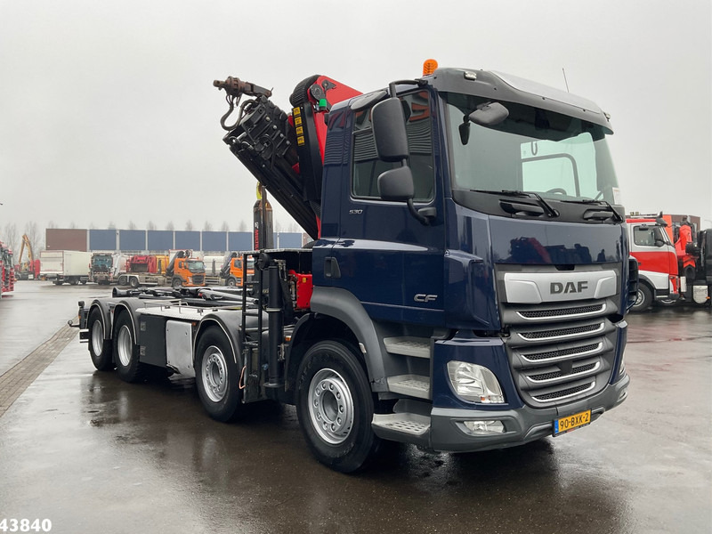 DAF FAD CF 530 8x4 Euro 6 Palfinger 33 Tonmeter laadkraan - شاحنة ذات الخطاف, شاحنة كرين: صور 3 DAF FAD CF 530 8x4 Euro 6 Palfinger 33 Tonmeter laadkraan - شاحنة ذات الخطاف, شاحنة كرين: صور 3