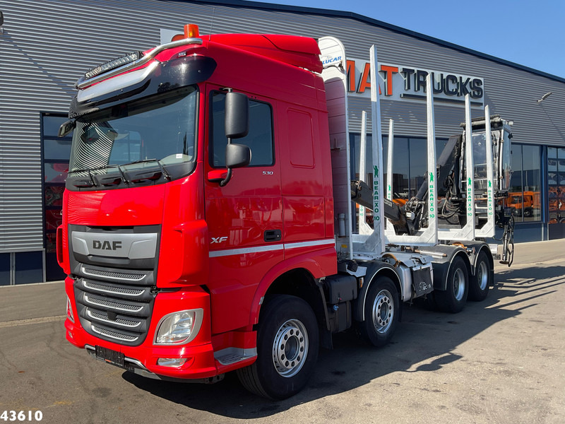 DAF FAD XF 530 8x4 Holzkran - شاحنة كرين: صور 3 DAF FAD XF 530 8x4 Holzkran - شاحنة كرين: صور 3