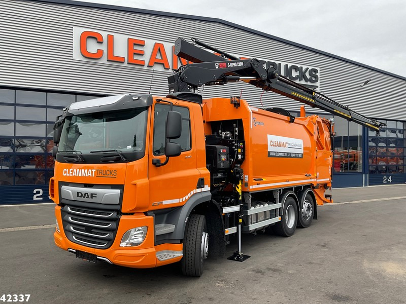 DAF FAN CF 340 Hiab 23 Tonmeter laadkraan - شاحنة القمامة: صور 1 DAF FAN CF 340 Hiab 23 Tonmeter laadkraan - شاحنة القمامة: صور 1