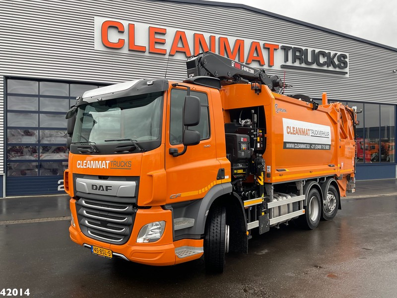 DAF FAN CF 340 Hiab 23 ton/meter laadkraan Welvaarts weighing system - شاحنة القمامة: صور 2 DAF FAN CF 340 Hiab 23 ton/meter laadkraan Welvaarts weighing system - شاحنة القمامة: صور 2