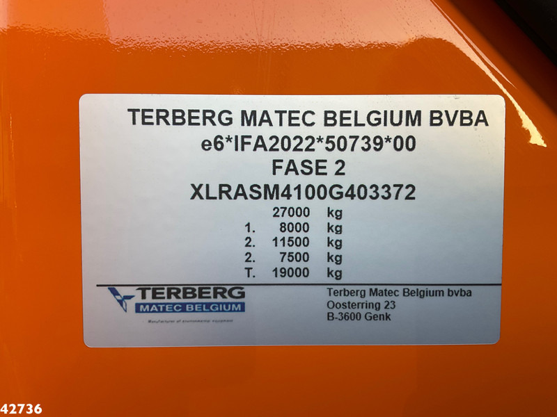 شاحنة القمامة DAF FAN CF 340 Terberg RosRoca 23m³ + AE weegsysteem: صور 18