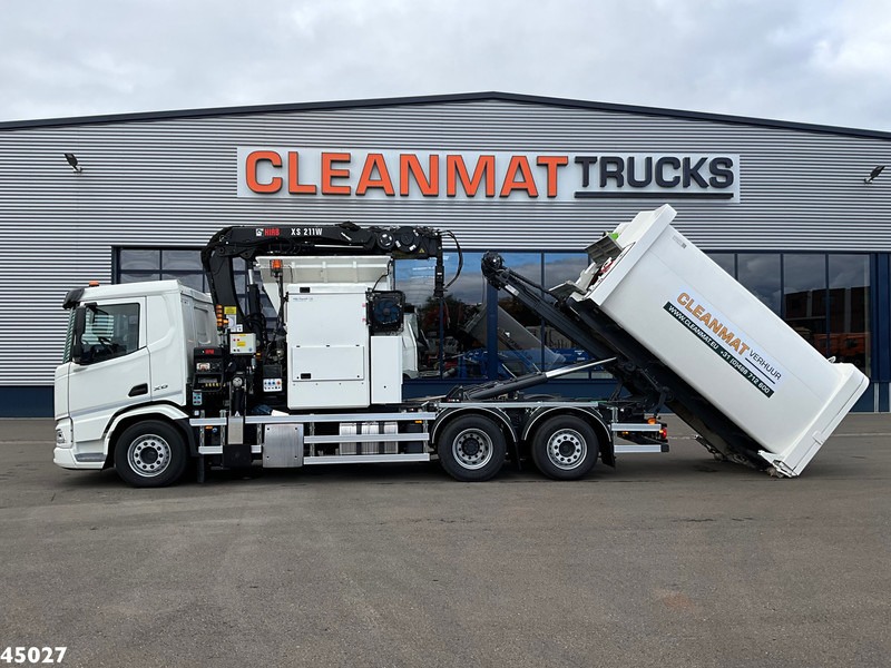 DAF FAN XD 340 Hiab 21 Tonmeter laadkraan - شاحنة القمامة: صور 3 DAF FAN XD 340 Hiab 21 Tonmeter laadkraan - شاحنة القمامة: صور 3