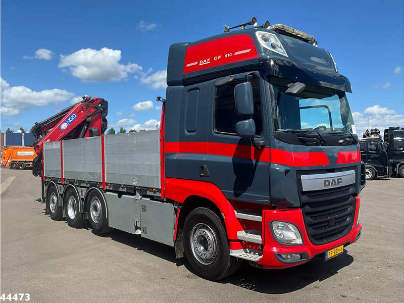 DAF FAQ CF 510 8x2 Euro 6 HMF 40 Tonmeter laadkraan + Fly-JIb - شاحنة كرين: صور 4 DAF FAQ CF 510 8x2 Euro 6 HMF 40 Tonmeter laadkraan + Fly-JIb - شاحنة كرين: صور 4