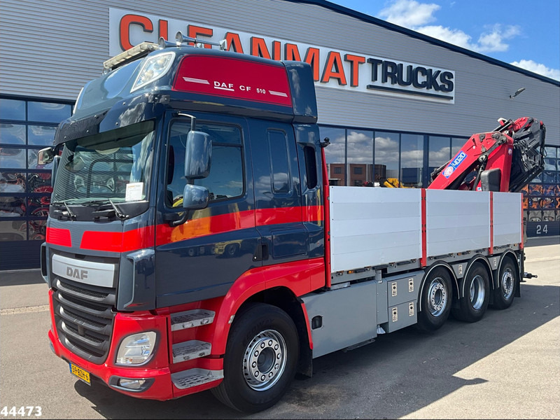 DAF FAQ CF 510 8x2 Euro 6 HMF 40 Tonmeter laadkraan + Fly-JIb - شاحنة كرين: صور 2 DAF FAQ CF 510 8x2 Euro 6 HMF 40 Tonmeter laadkraan + Fly-JIb - شاحنة كرين: صور 2