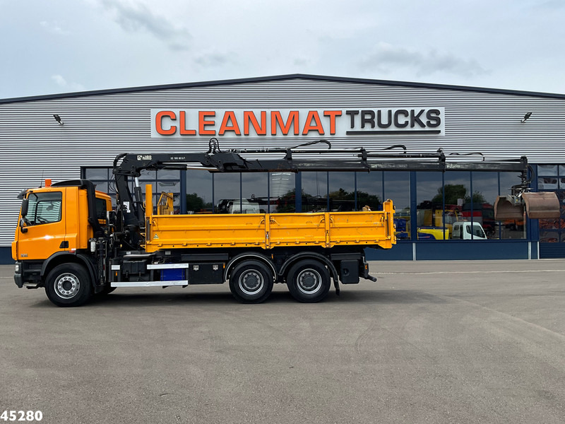 DAF FAT 75 CF 340 6x4 Manual Full steel Hiab 16 Tonmeter laadkraan - قلابات, شاحنة كرين: صور 4 DAF FAT 75 CF 340 6x4 Manual Full steel Hiab 16 Tonmeter laadkraan - قلابات, شاحنة كرين: صور 4