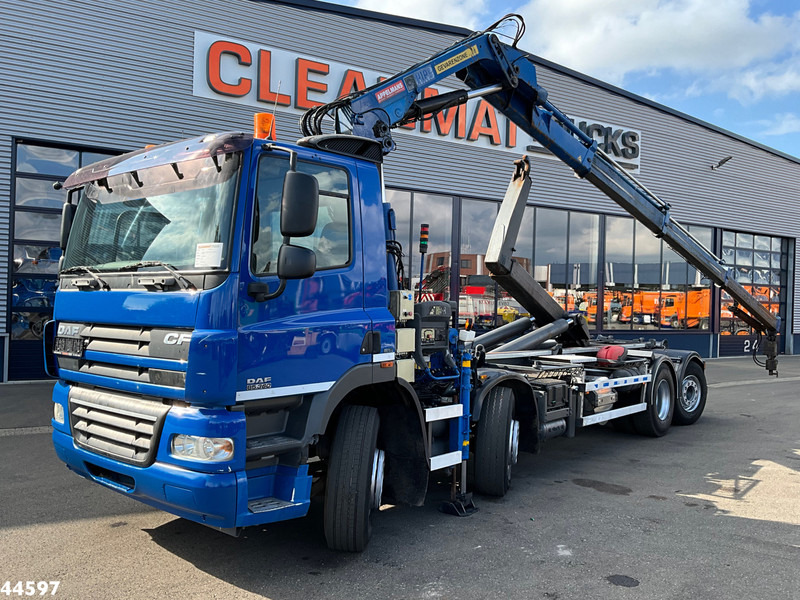 DAF FAX 85 CF 360 8x2 Euro 5 Hiab 16 Tonmeter laadkraan - شاحنة ذات الخطاف, شاحنة كرين: صور 1 DAF FAX 85 CF 360 8x2 Euro 5 Hiab 16 Tonmeter laadkraan - شاحنة ذات الخطاف, شاحنة كرين: صور 1