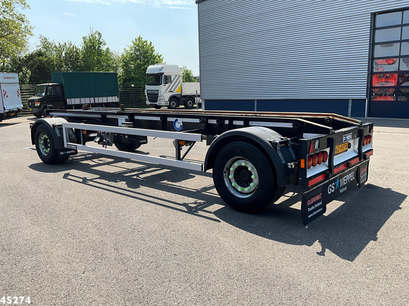 GS Meppel 2-assige container aanhangwagen - شاحنات الحاويات / جسم علوي قابل للتغيير مقطورة: صور 2 GS Meppel 2-assige container aanhangwagen - شاحنات الحاويات / جسم علوي قابل للتغيير مقطورة: صور 2