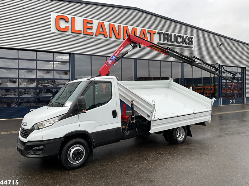 Iveco Daily 72C18 HMF laadkraan 3,4 Tonmeter laadkraan + Meiller 3-zijdige kipper New & Unused!! - قلابات: صور 2 Iveco Daily 72C18 HMF laadkraan 3,4 Tonmeter laadkraan + Meiller 3-zijdige kipper New & Unused!! - قلابات: صور 2