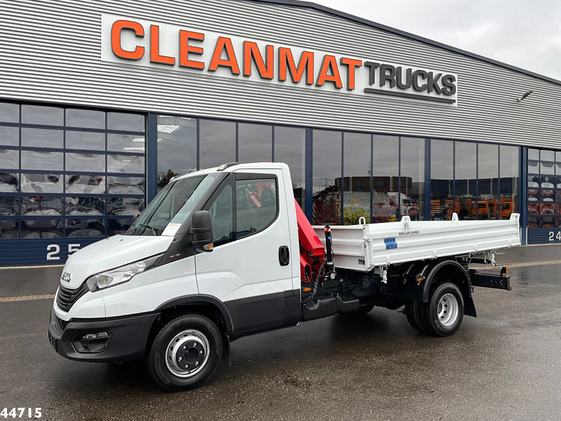 Iveco Daily 72C18 HMF laadkraan 3,4 Tonmeter laadkraan + Meiller 3-zijdige kipper New & Unused!! - قلابات: صور 3 Iveco Daily 72C18 HMF laadkraan 3,4 Tonmeter laadkraan + Meiller 3-zijdige kipper New & Unused!! - قلابات: صور 3