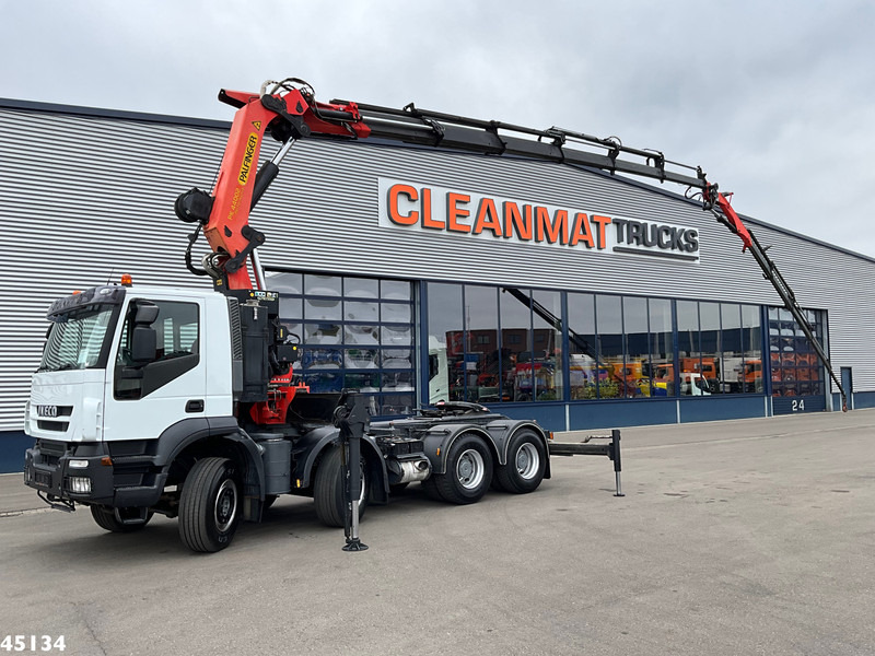 Iveco Stralis AD410T44 8x4 Palfinger 44 Tonmeter laadkraan + Fly-Jib Just 222.398 km! - شاحنة كرين: صور 3 Iveco Stralis AD410T44 8x4 Palfinger 44 Tonmeter laadkraan + Fly-Jib Just 222.398 km! - شاحنة كرين: صور 3