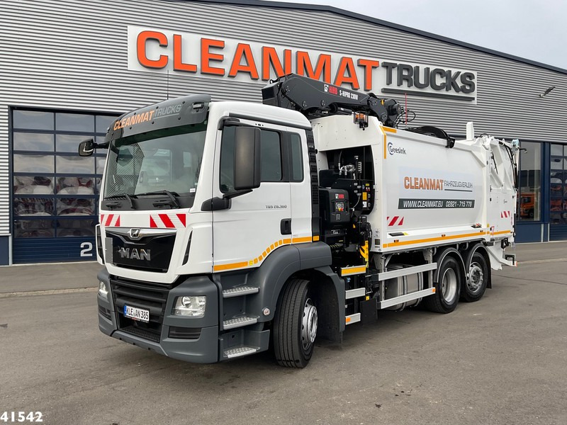 MAN TGS 26.360 Hiab 23 ton/meter laadkraan - شاحنة القمامة: صور 1 MAN TGS 26.360 Hiab 23 ton/meter laadkraan - شاحنة القمامة: صور 1