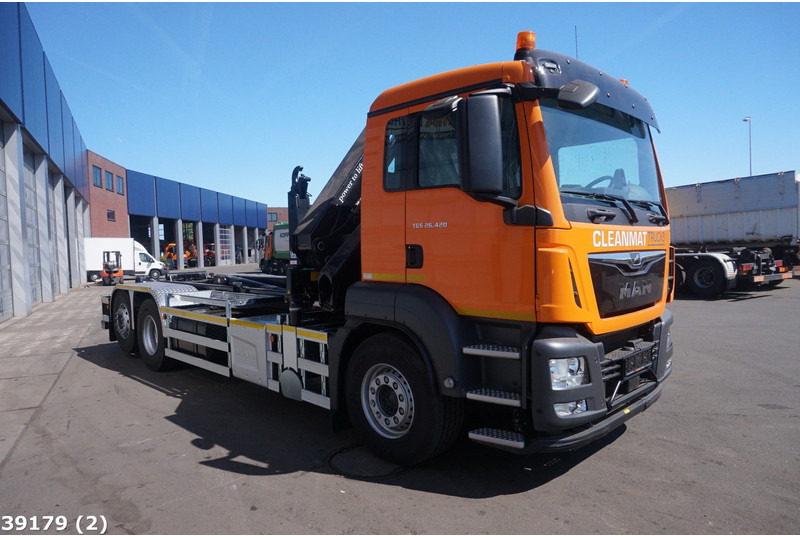 MAN TGS 26.420 HMF 21 Tonmeter laadkraan Just 170.296 km! - شاحنة ذات الخطاف, شاحنة كرين: صور 3 MAN TGS 26.420 HMF 21 Tonmeter laadkraan Just 170.296 km! - شاحنة ذات الخطاف, شاحنة كرين: صور 3