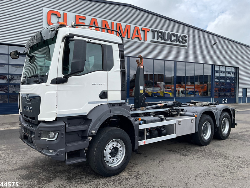MAN TGS 33.470 6x4 Euro 6 Full Steel AJK 20 Ton haakarmsysteem - شاحنة ذات الخطاف: صور 2 MAN TGS 33.470 6x4 Euro 6 Full Steel AJK 20 Ton haakarmsysteem - شاحنة ذات الخطاف: صور 2