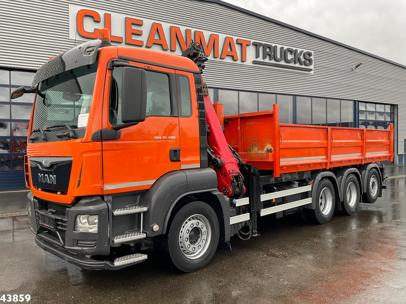 MAN TGS 35.400 8x4 Euro 6 Palfinger 17 Tonmeter Z-kraan - قلابات, شاحنة كرين: صور 4 MAN TGS 35.400 8x4 Euro 6 Palfinger 17 Tonmeter Z-kraan - قلابات, شاحنة كرين: صور 4