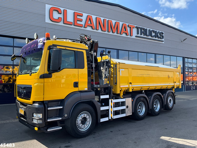 MAN TGS 35.400 8x4 Manual HMF 16 Tm Z-kraan - قلابات, شاحنة كرين: صور 4 MAN TGS 35.400 8x4 Manual HMF 16 Tm Z-kraan - قلابات, شاحنة كرين: صور 4