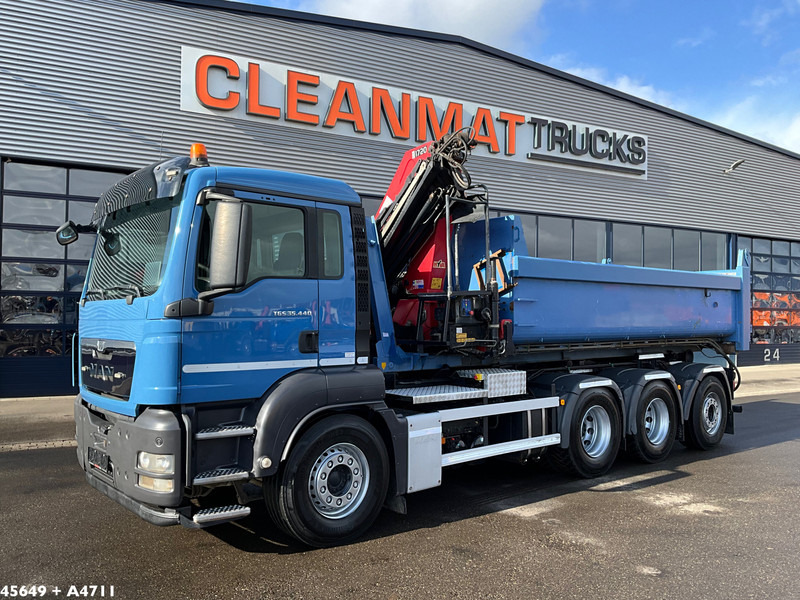 MAN TGS 35.440 8x4 HMF 17 Tonmeter laadkraan - شاحنة ذات الخطاف: صور 2 MAN TGS 35.440 8x4 HMF 17 Tonmeter laadkraan - شاحنة ذات الخطاف: صور 2