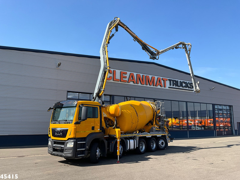 MAN TGS 35.440 Euro 6 10x4 CIFA 12m³ Mixer + CIFA pump Just 200.228 km! - مضخة خرسانة: صور 1 MAN TGS 35.440 Euro 6 10x4 CIFA 12m³ Mixer + CIFA pump Just 200.228 km! - مضخة خرسانة: صور 1