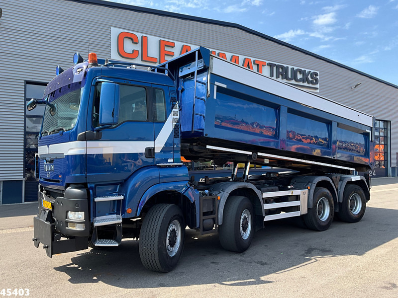 MAN TGS 43.440 8x8 HTS 30 Ton containersysteem + Vossebelt 20m³ container - شاحنة - نظام الكابلات: صور 3 MAN TGS 43.440 8x8 HTS 30 Ton containersysteem + Vossebelt 20m³ container - شاحنة - نظام الكابلات: صور 3
