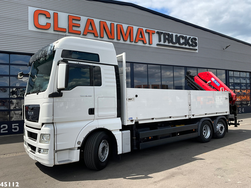 MAN TGX 26.480 Intarder HMF 40 Tonmeter laadkraan + Winch - شاحنة كرين: صور 2 MAN TGX 26.480 Intarder HMF 40 Tonmeter laadkraan + Winch - شاحنة كرين: صور 2