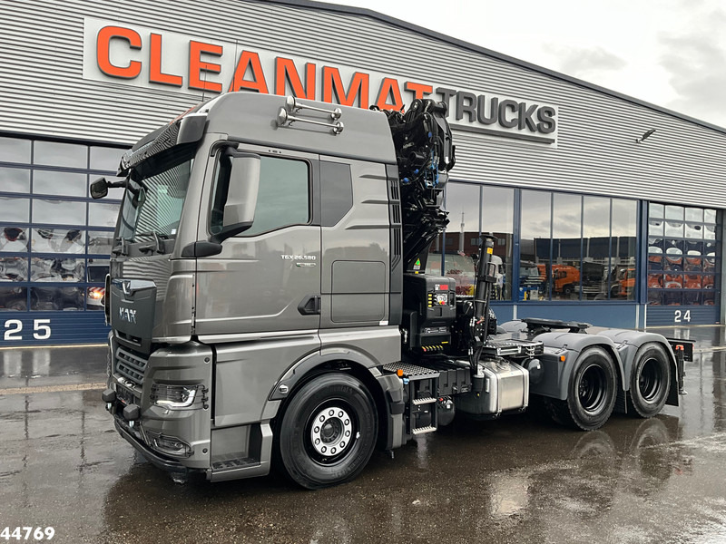 MAN TGX 26.580 6x4 Euro 6 Retarder Hiab 30 Tonmeter laadkraan + Fly-jib New and Unused! - شاحنة كرين: صور 2 MAN TGX 26.580 6x4 Euro 6 Retarder Hiab 30 Tonmeter laadkraan + Fly-jib New and Unused! - شاحنة كرين: صور 2
