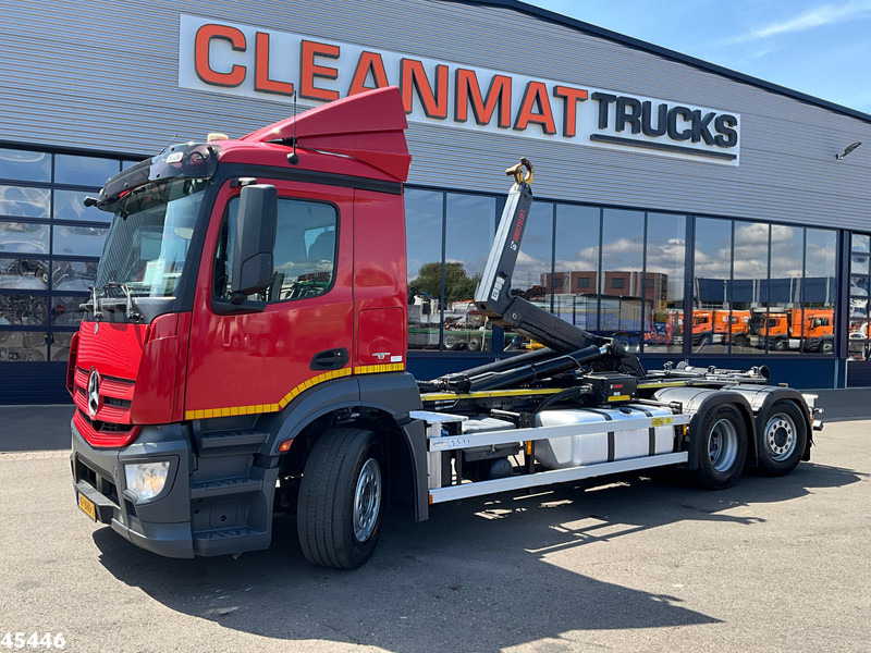 Mercedes-Benz Antos 2543 Euro 6 Multilift 26 Ton haakarmsysteem - شاحنة ذات الخطاف: صور 1 Mercedes-Benz Antos 2543 Euro 6 Multilift 26 Ton haakarmsysteem - شاحنة ذات الخطاف: صور 1