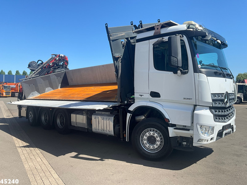 Mercedes-Benz Arocs 3251 8x4 Euro 6 Retarder Palfinger 34 Tonmeter laadkraan + Fly-Jib 2 zijdige kipper Just 146.766 km! - قلابات, شاحنة كرين: صور 5 Mercedes-Benz Arocs 3251 8x4 Euro 6 Retarder Palfinger 34 Tonmeter laadkraan + Fly-Jib 2 zijdige kipper Just 146.766 km! - قلابات, شاحنة كرين: صور 5
