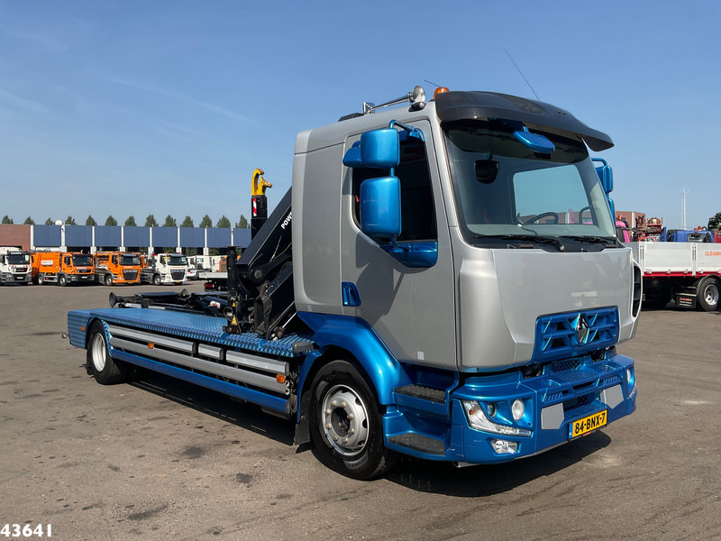 Renault D 240 Euro 6 HMF 10 Tonmeter laadkraan Just 66.850 km! - شاحنة ذات الخطاف, شاحنة كرين: صور 3 Renault D 240 Euro 6 HMF 10 Tonmeter laadkraan Just 66.850 km! - شاحنة ذات الخطاف, شاحنة كرين: صور 3
