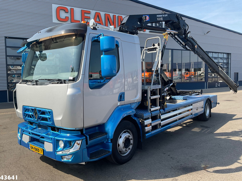 Renault D 240 Euro 6 HMF 10 Tonmeter laadkraan Just 66.850 km! - شاحنة ذات الخطاف, شاحنة كرين: صور 1 Renault D 240 Euro 6 HMF 10 Tonmeter laadkraan Just 66.850 km! - شاحنة ذات الخطاف, شاحنة كرين: صور 1