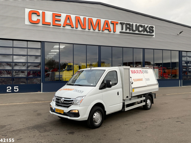 SAIC Maxus EV80 LWB Veegvuilkipper 100% elektrisch - شاحنة القمامة: صور 2 SAIC Maxus EV80 LWB Veegvuilkipper 100% elektrisch - شاحنة القمامة: صور 2