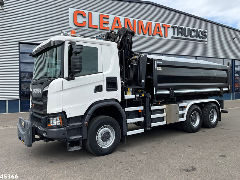 Scania G 410 6x6 Euro 6 Palfinger 17 Tonmeter Z-kraan - قلابات, شاحنة كرين: صور 3 Scania G 410 6x6 Euro 6 Palfinger 17 Tonmeter Z-kraan - قلابات, شاحنة كرين: صور 3