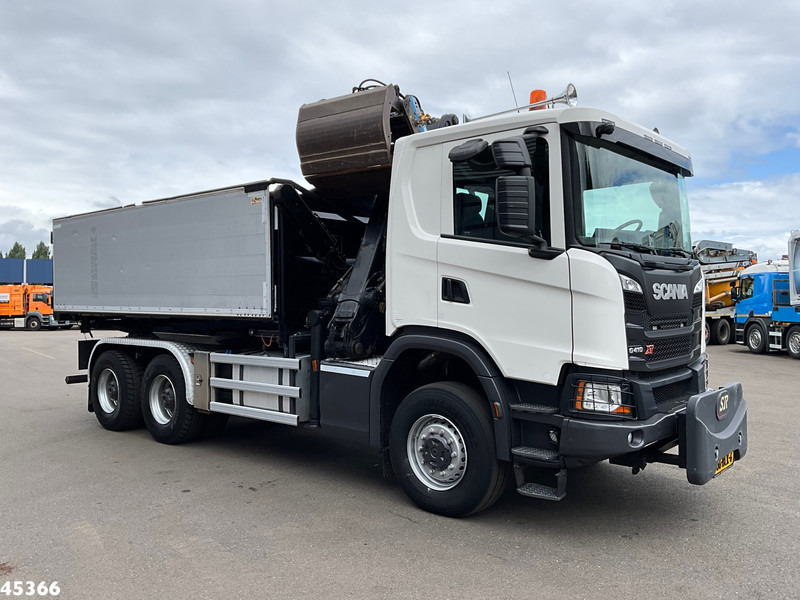 Scania G 410 6x6 Euro 6 Palfinger 17 Tonmeter Z-kraan - قلابات, شاحنة كرين: صور 5 Scania G 410 6x6 Euro 6 Palfinger 17 Tonmeter Z-kraan - قلابات, شاحنة كرين: صور 5
