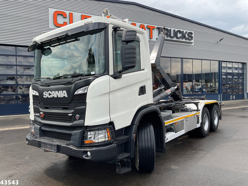 Scania G 450 6x4 AJK 20 Ton haakarmsysteem - شاحنة ذات الخطاف: صور 1 Scania G 450 6x4 AJK 20 Ton haakarmsysteem - شاحنة ذات الخطاف: صور 1