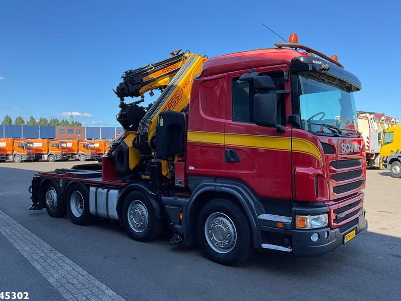 Scania G 480 8x2 Fassi 95 Tonmeter ladkraan + Fly-Jib - شاحنة جرار: صور 3 Scania G 480 8x2 Fassi 95 Tonmeter ladkraan + Fly-Jib - شاحنة جرار: صور 3